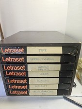Vintage letraset typography for sale  Saint Marys