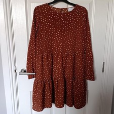 Asos brown polka for sale  BELFAST