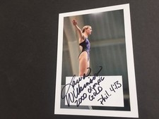 LAURA WILKINSON OLYMPIASIEGERIN 2000 Turmspringen signed Photo 10x14 comprar usado  Enviando para Brazil