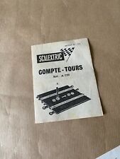 Scalextric compte tour d'occasion  Marquise
