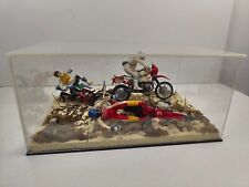 Modellini diorama motocross usato  Salerno