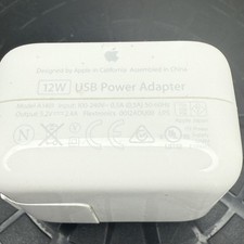 Adaptador de viagem carregador de parede USB original do fabricante Apple A1401 12W 2.4A comprar usado  Enviando para Brazil