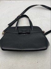 Bolsa satchel/alça superior Kate Spade New York feminina couro preto bolsos internos comprar usado  Enviando para Brazil