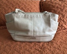 Coach leather tote for sale  Omaha
