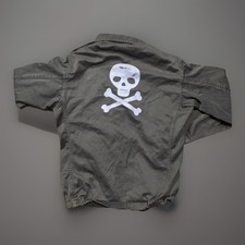 Jaqueta Hot Topic anos 90 Socovet Bais exército militar francês 1992 caveira e ossos cruzados comprar usado  Enviando para Brazil