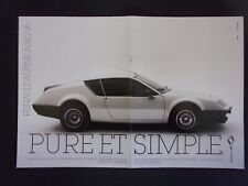 Alpine renault a310 for sale  BENFLEET