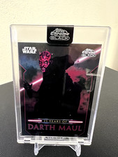 2024 Topps Cromo Negro Star Wars 25 Años de Darth Maul - ¡Completa tu Set! segunda mano  Embacar hacia Mexico
