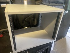 Equipamento musical madeira laminada cinza rack estúdio palco 8 espaço comprar usado  Enviando para Brazil