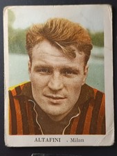 Figurina cartonata calciatori usato  Italia