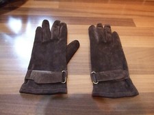 Pair gloves chocolate for sale  RUSHDEN