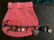 Miglio charm bracelet for sale  TOWCESTER