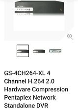 DVR autônomo de rede GS-4CH264-XL 4 canais H.264 2.0 compressão Pentaplex comprar usado  Enviando para Brazil