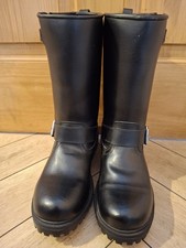 Black leather motorcycle for sale  NEWCASTLE UPON TYNE