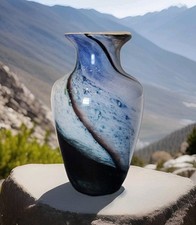 Handblown decorative swirl for sale  STANLEY