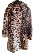 Casaco vintage década de 1950 com estampa de leopardo falso Edson Russeks International tamanho 14 (ajuste 12) comprar usado  Enviando para Brazil
