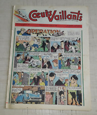 Coeurs vaillants juillet d'occasion  Valognes