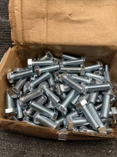 Lote NOS de 100 Cooper B-Line Hex Head Cap Screw SCRW,HHC 1/2" X 1"-1/2" ZN comprar usado  Enviando para Brazil