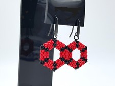 Hexagon earrings unique for sale  ASHFORD