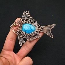 Ciondolo pesce fatto usato  Spedire a Italy