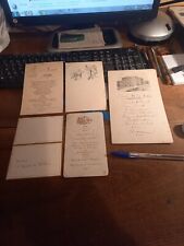 Lot menus anciens d'occasion  La Chapelle-sur-Erdre