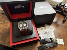 Usado, Cronógrafo Tissot T-Lord feito na Suíça ETA 7753 movimento pulseira feita à mão comprar usado  Enviando para Brazil