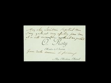 Oscar roty carte d'occasion  France