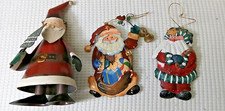 Lot metal santa for sale  Bloomington