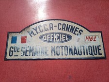 Tres rare plaque d'occasion  Seissan