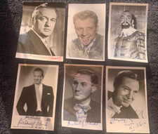 Signed photographs 1950s for sale  HOCKLEY