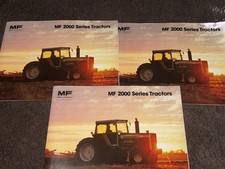 3 folhetos antigos de trator Massey Ferguson MF2000 muito bons 24 peças comprar usado  Enviando para Brazil