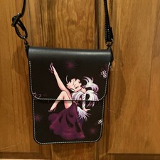 Carteira tiracolo Betty Boop Clutch rara nova sem etiquetas autêntica comprar usado  Enviando para Brazil
