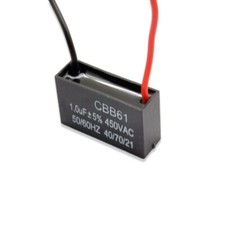 1 peça CBB61 AC450V 1.0uF capacitor de partida ventilador de teto motor capacitor de corrida comprar usado  Enviando para Brazil