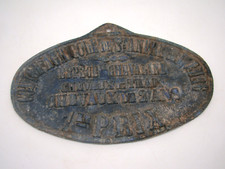 Plaque ancienne concours d'occasion  Pacy-sur-Eure