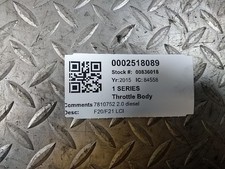 Bmw series throttle for sale  SKELMERSDALE