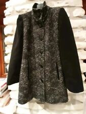 Manteau laine noir d'occasion  Ormesson-sur-Marne