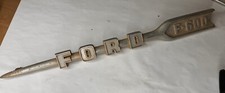 Vintage 1960 Ford F-600 Caminhão Emblema Emblema Lança Lado Esquerdo Original comprar usado  Enviando para Brazil