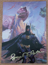 Batman Master Series Batman Fantasy Vincent Difate #2 quase perfeito-perfeito cartão foil 1995 Skybox, usado comprar usado  Enviando para Brazil