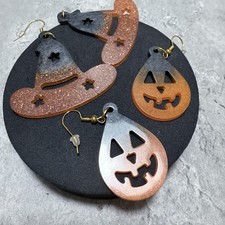 Retro halloween earrings for sale  BRIDGEND