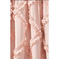 Painel cortina quarto decoração exuberante babado rosa 72”X72” feminino feminino chique gasto comprar usado  Enviando para Brazil