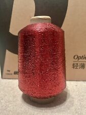 Red lurex metallic for sale  HAILSHAM