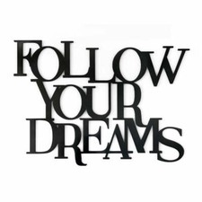Scritta follow your usato  Taurano