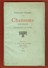 Vélin chansons nouvelles d'occasion  Saint-Avé