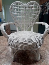 Vintage white wicker for sale  Marionville