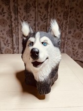 Usado, Husky siberiano cosplay máscara de látex Halloween olhos azuis realistas comprar usado  Enviando para Brazil