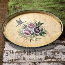 Vintage handpainted wood for sale  Jonesville