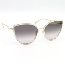 Usado, Óculos de sol Louis Vuitton LV Pearl Cat Eye Z1995U ouro claro preto óculos usados comprar usado  Enviando para Brazil