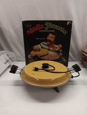 Usado, Antiga máquina elétrica de bancada Mirro Watta Pizzaria para padeiro de pizza colheita ouro 12"" comprar usado  Enviando para Brazil