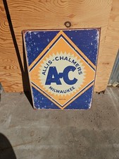 Metal sign allis for sale  Bismarck