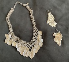 Chain necklace earring for sale  RYTON