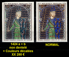 Dentelé variété vitrail d'occasion  France